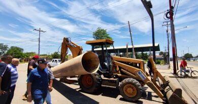 Alcaldía sustituye 24 metros de tubería de 36'' en la Av. Intercomunal con carretera "J" 