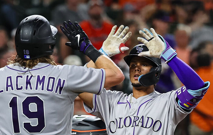 Ezequiel Tovar se convirtió en el novato criollo con más jonrones en su primer año en la MLB