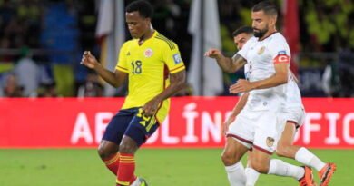 Santos Borré con gol de cabeza dio triunfo a Colombia 1-0 sobre Venezuela