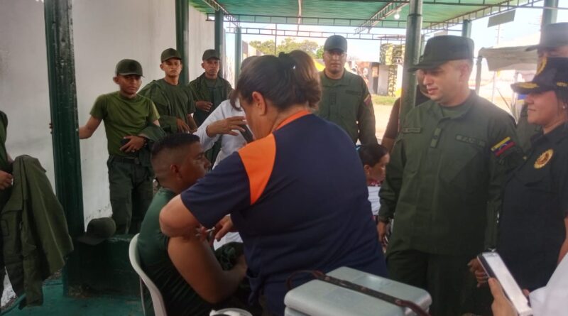 Jornada cívico-militar atendió a familias del municipio Miranda