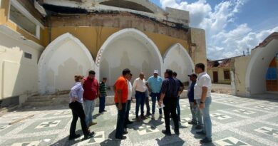 Inician 2da fase de demolición de la iglesia Nuestra Señora del Rosario de Aránzazu