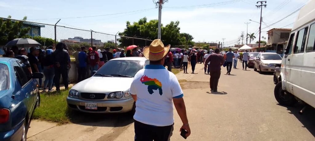 Fluida asistencia en Lagunillas en el simulacro por referendo de El Esequibo