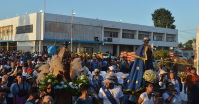 Más de seis mil devotos recorrieron calles de Santa Rita con imagen de San Benito de Palermo