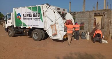 Ruta de Aseo Urbano atiende diversos sectores del municipio Santa Rita