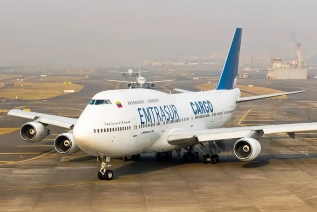 Avión de la empresa Emtrasur será desechado tras su llegada a un aeropuerto de Florida