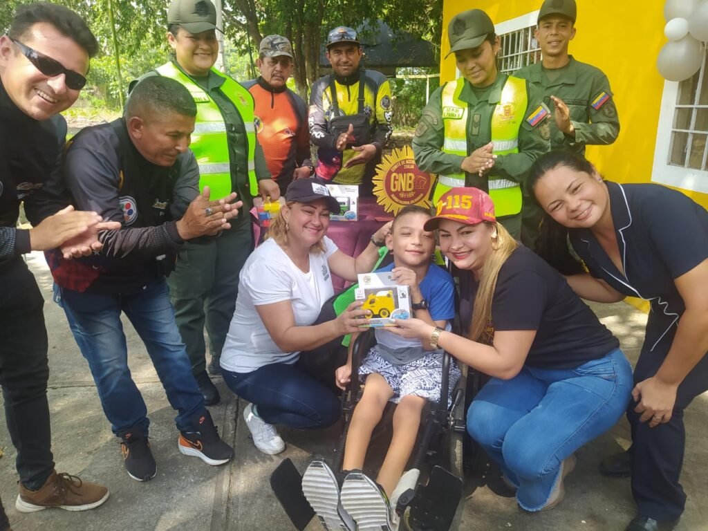 Realizan jornada recreativa para niños con discapacidad en el municipio Colón