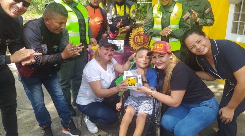 Realizan jornada recreativa para niños con discapacidad en el municipio Colón