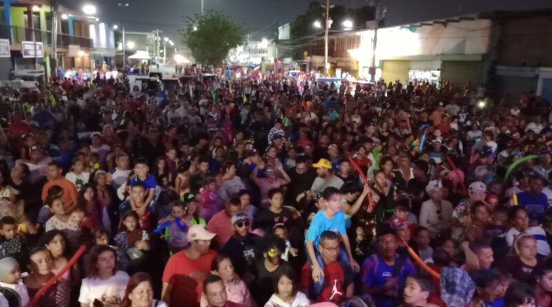 "Llenazo total" en la celebración del Carnaval 2024 de la Gobernación del Zulia