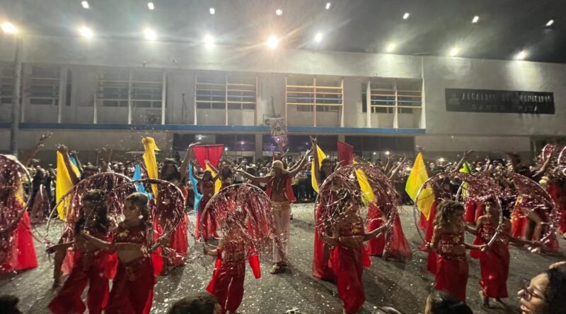 Con vistosas comparsas Alcaldía de Santa Rita celebró carnavales 2024