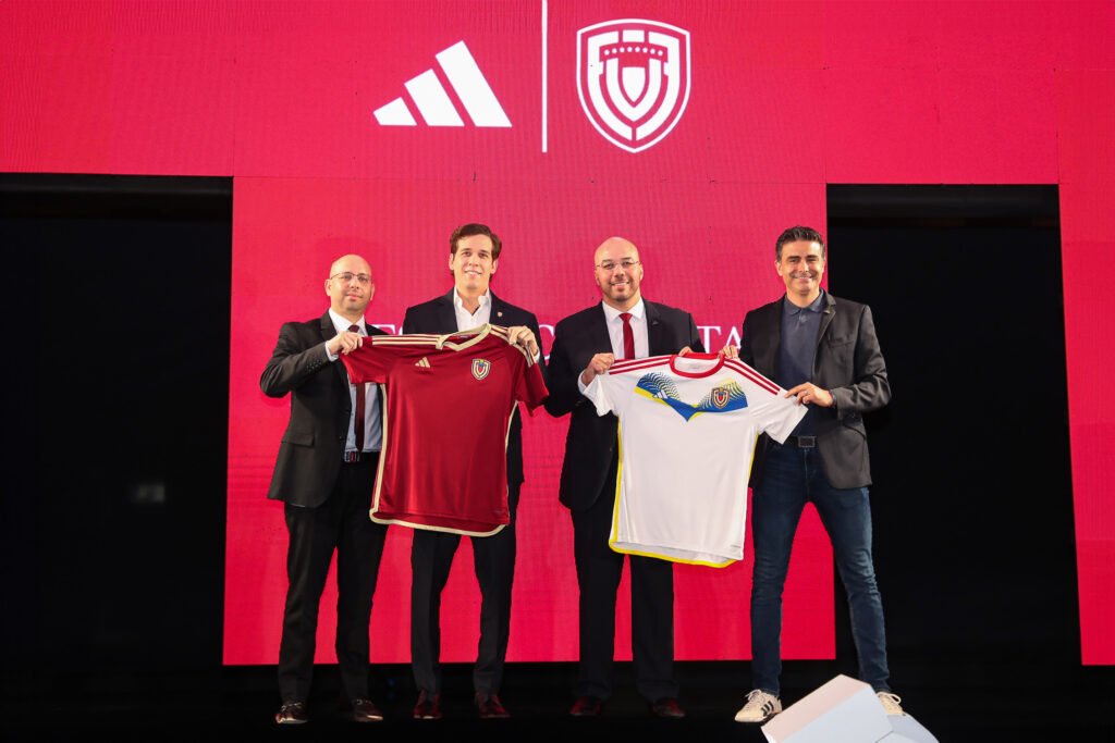 La Vinotinto reveló al mundo sus nuevos uniformes para el año 2024 fabricado por la marca Adidas