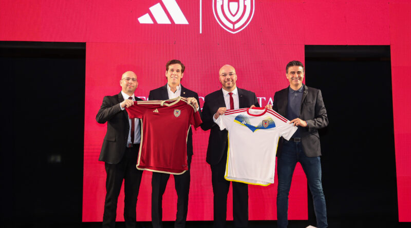 La Vinotinto reveló al mundo sus nuevos uniformes para el año 2024 fabricado por la marca Adidas