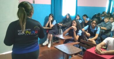 Spnna dictó  talleres educativos para combatir el acoso escolar en el municipio Santa Rita