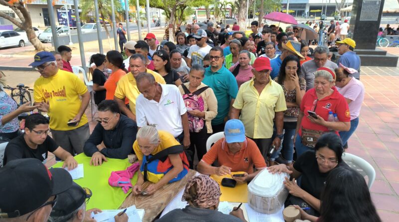 Más de 4 mil cultores se registraron en el Zulia en la Misión Viva Venezuela Patria Querida. Lagunillas dijo presente