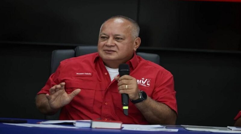 María Corina Machado no podrá ser candidata en 2024, ni en 2030, tampoco en 2036: dijo Diosdado Cabello