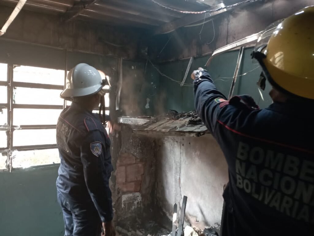 Falleció septuagenario en incendio de una vivienda en el municipio Cabimas
