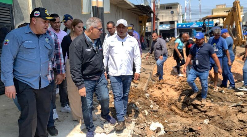Alcalde José Mosquera inició Plan de Rehabilitación Vial 2024 en el municipio Lagunillas