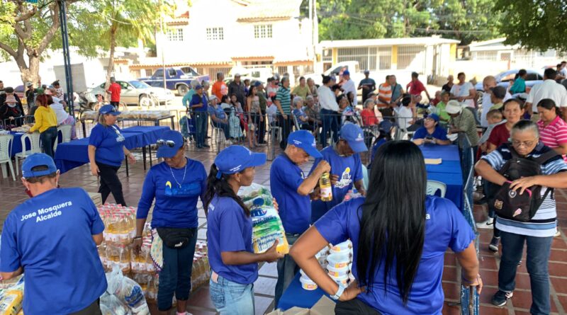 Alcaldía de Lagunillas llevó jornada de alimentación al sector Barrio Unión. Dos mil 500 familias atendidas