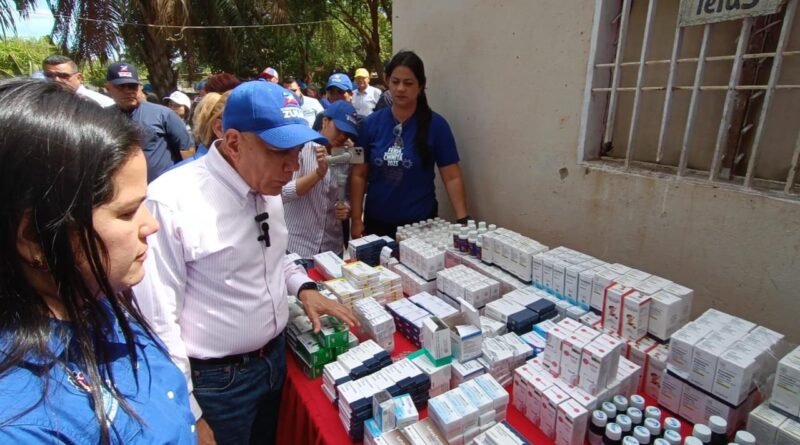 Rosales profundiza construcción de obras de infraestructura en salud, educación, servicios y programas sociales en El Venado