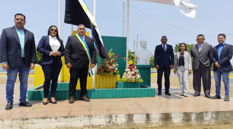 Ziccardi: "seguimos construyendo el municipio". Aniversario 124 del epónimo Valmore Rodríguez 
