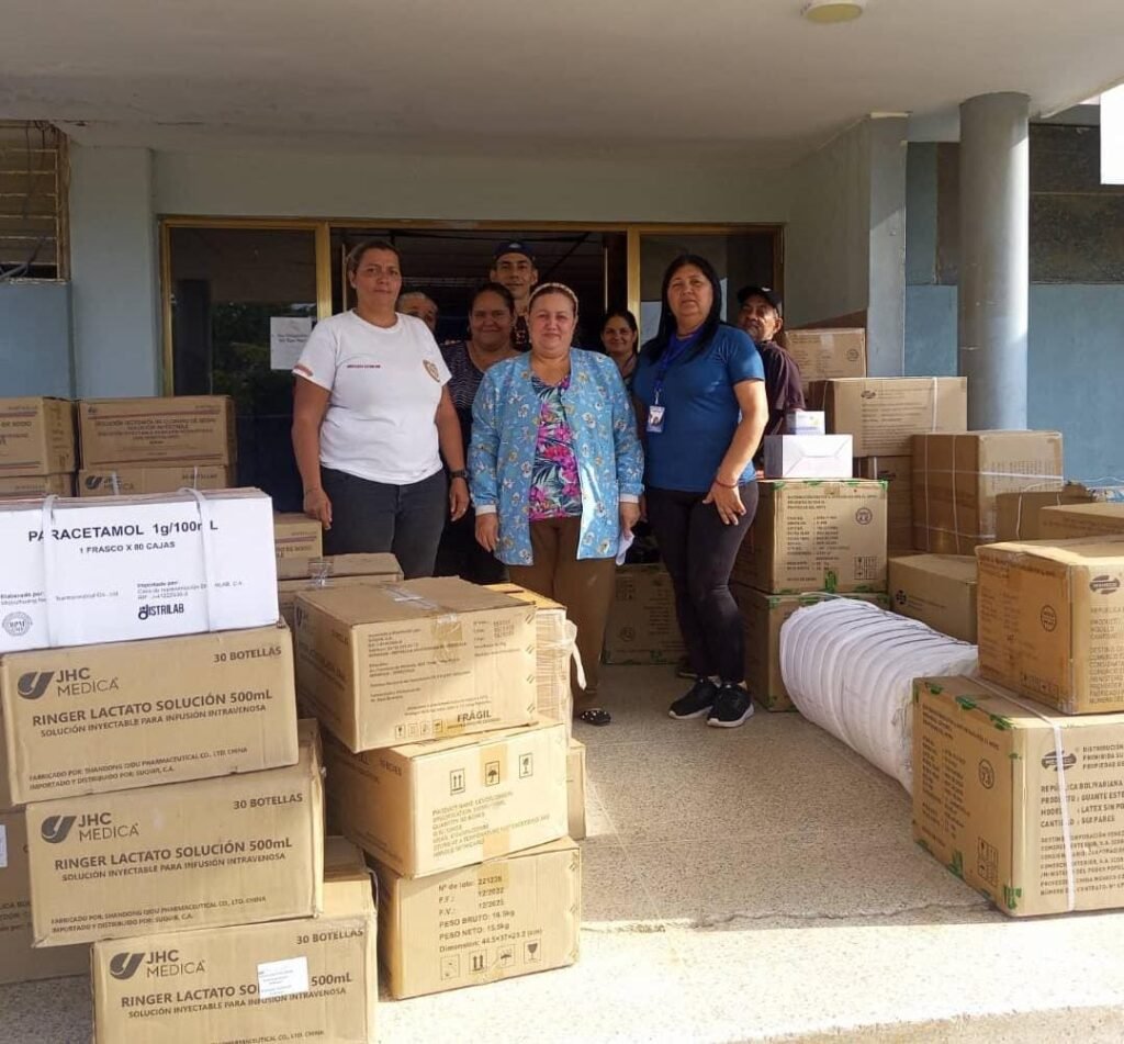 Hospital Hugo Parra León recibe importante dotación de insumos y medicamentos