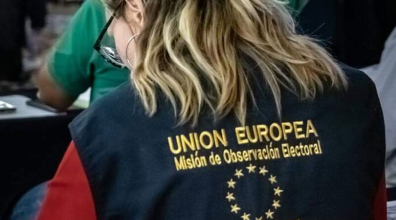 CNE confirmó que este 7-A llegará al país la Misión de Observación Electoral de la Unión Europea