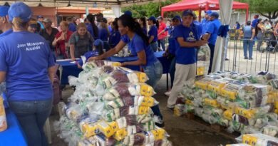 Alcaldía de Lagunillas benefició a mil 200 personas con jornada de alimentación