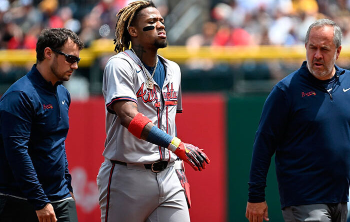 Ronald Acuña Jr. se perderá el resto de la temporada por lesión