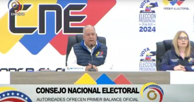 Elvis Amoroso denunció confiscación en el extranjero de una aeronave con equipos electorales
