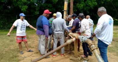 Alcalde Bolivariano de Miranda rehabilita Acueducto Rural del sector El Rodeo