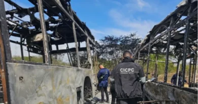 CICPC capturó a seis sujetos implicados en quema masiva de autobuses en Lara