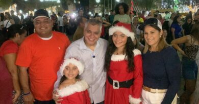 Lagunillas celebró la Navidad con música, alegría y unión en la plaza Bolívar