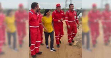 Vicepresidenta Delcy Rodríguez inspecciona sistemas de producción en Cuenca de Occidente