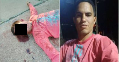 Encontraron un cadáver en cancha deportiva en Bolívar