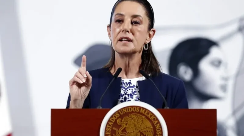 Presidenta de México dice que no existe nexo entre Maduro y el Cártel de Sinaloa