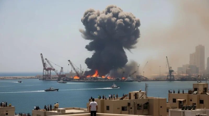 Irán desata el caos tras atacar infraestructuras energéticas del golfo Pérsico