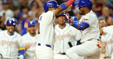 ¡Segunda victoria! Luis Arráez disparó dos jonrones para guiar a Venezuela ante Israel 11-3