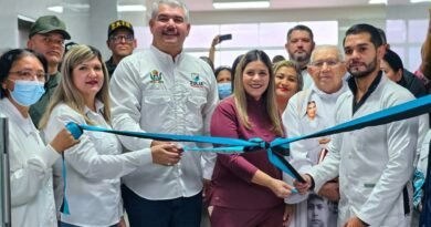 Gobernador Caldera inaugura 5to piso del Hospital General del Sur con 38 nuevas camas de hospitalización