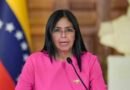 Delcy reitera petición a Trump para el cese de las sanciones contra Venezuela