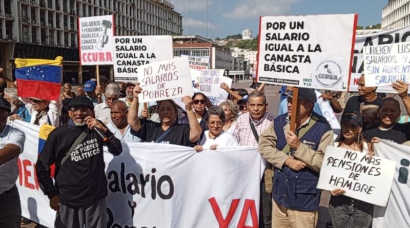 Salario digno: el reclamo por el que trabajadores y pensionados marchan este lunes #23Mar