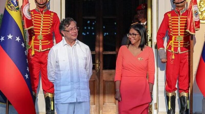 Delcy Rodríguez y Gustavo Petro buscan la estabilidad fronteriza acordando enfrentar mafias criminales y de contrabando