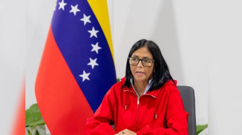 Delcy Rodríguez promete «una nueva etapa para recuperar la esperanza» tras cumplir 100 días de gobierno