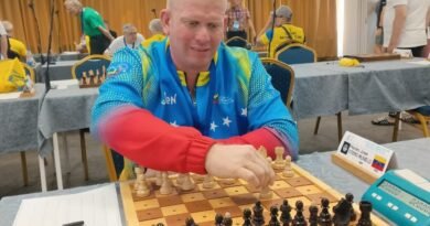 Valmorense Harlen Otero representará a Venezuela en Campeonato Mundial de Ajedrez