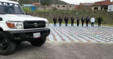 Cicpc incautó más de 400 kilos de marihuana ocultos en sacos de hortalizas en Táchira