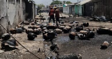 Más de 150 cilindros de gas explotaron en una comunidad de Cojedes