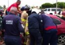 Seis heridos, entre ellos cuatro niños, deja aparatoso choque de carros vía al Aeropuerto