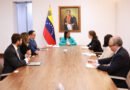 Delcy Rodríguez se reúne con vicepresidenta regional del Banco Mundial