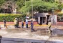 Respuesta articulada de 150 efectivos Sistema de Riesgos atendió explosión de transformador en el centro de la ciudad