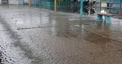 Escuela Lagunillas de Bachaquero afectada por las últimas lluvias caídas
