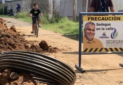 Presidente del CLPP José Mosquera impulsa segunda etapa de red de gas para 180 familias en Blanca Valero