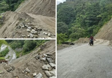 Restringen paso vehicular en Mérida por derrumbes causados por las Iluvias